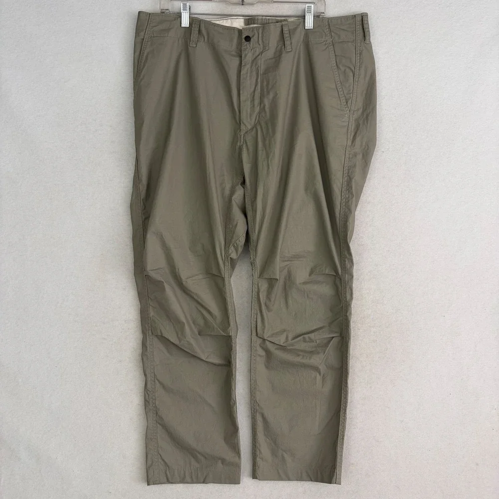 Relwen Flyweight Flex Chino Pants Men 38 Muted Olive Green Stretch Huckberry